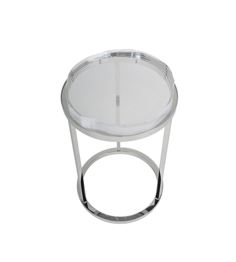 Acrylic Rings [Large] Side Table - Eric Brand