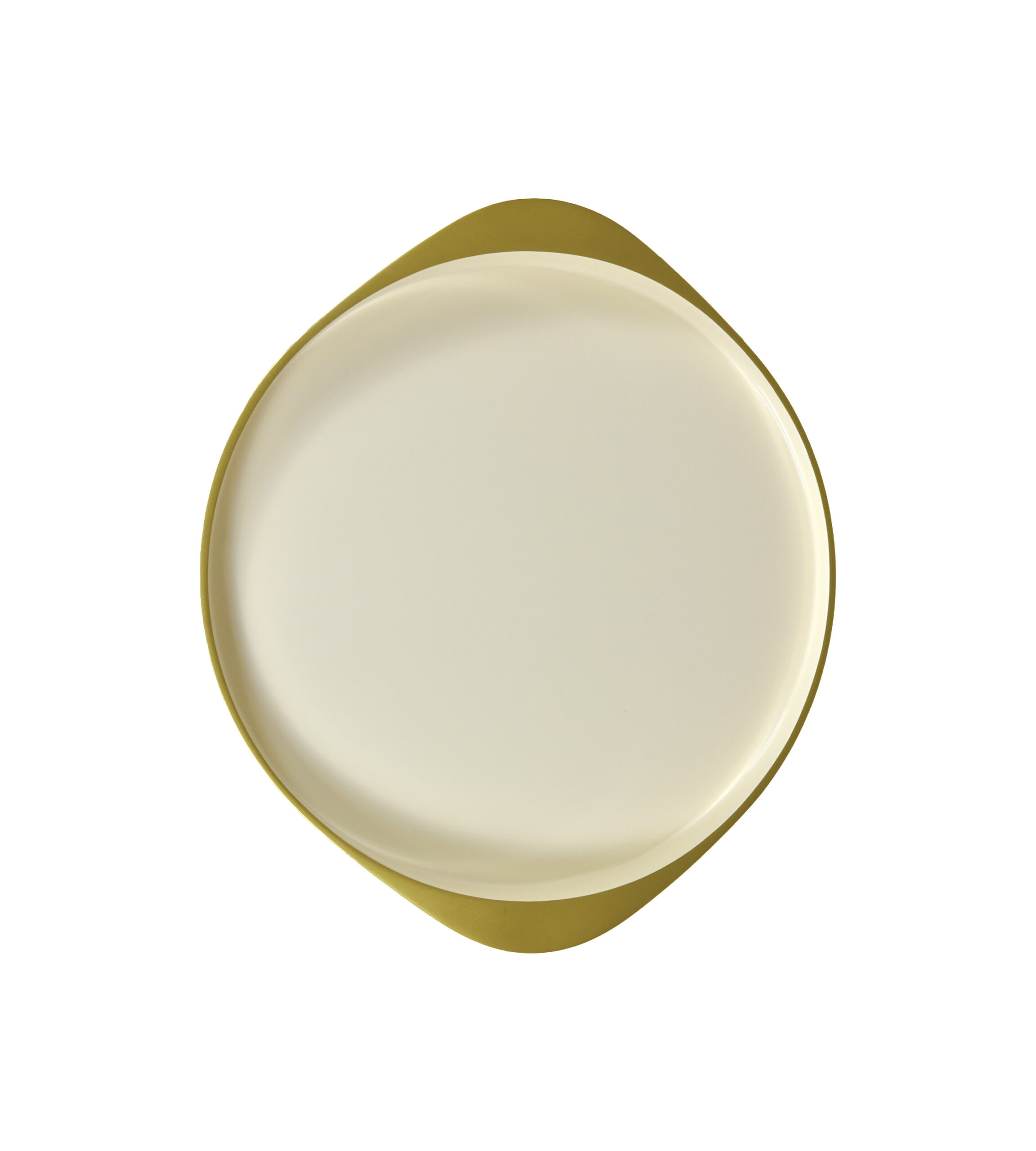 Lacquer Tray – Cream & Gold